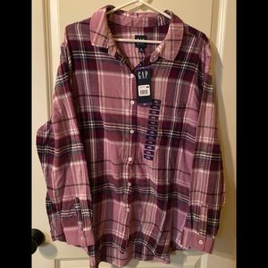 Gap Flannel Shirt (XXL) NWT